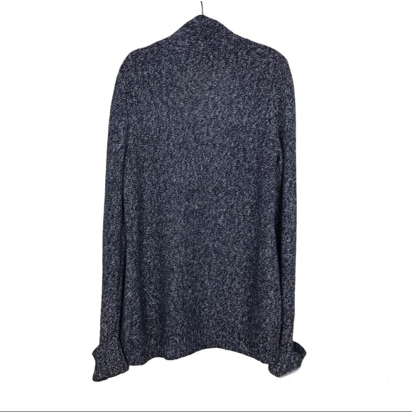 Maurices Heather Black Long Sleeve Chunky Knit Open Cardigan Sweater Size M - Picture 4 of 6